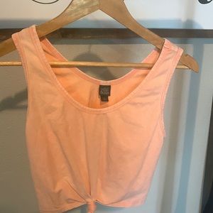 Wild fable pink crop top